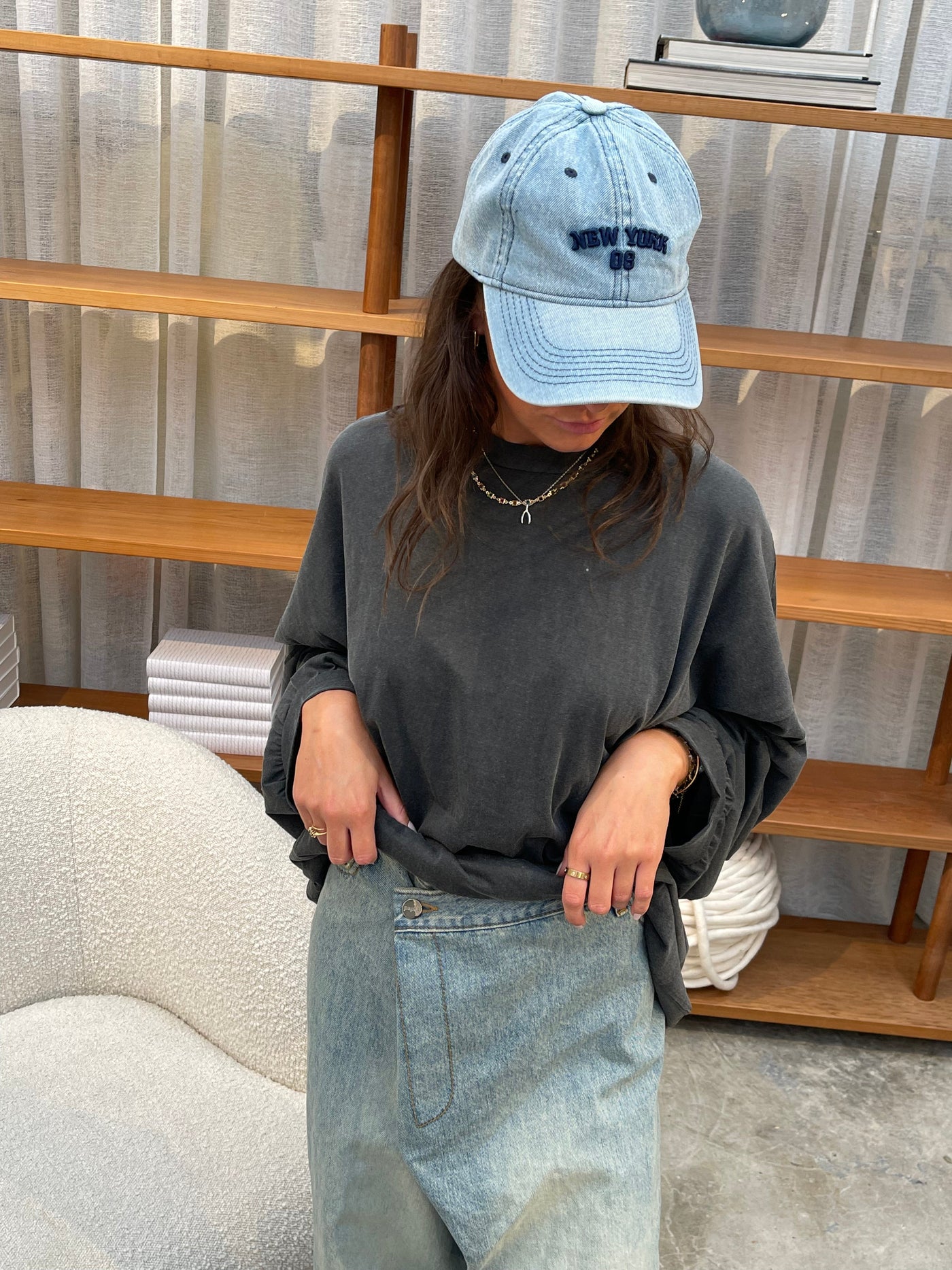 Zendoo | New Yorker Cap Hellblau