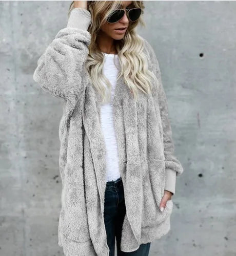 Lia | Warme Teddy Fleecejacke