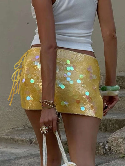 Ilana Sequin Mini Skirt