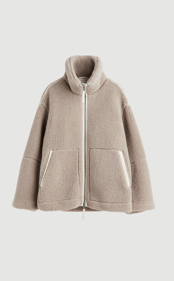 Jenny | Teddy Jacke Oversized