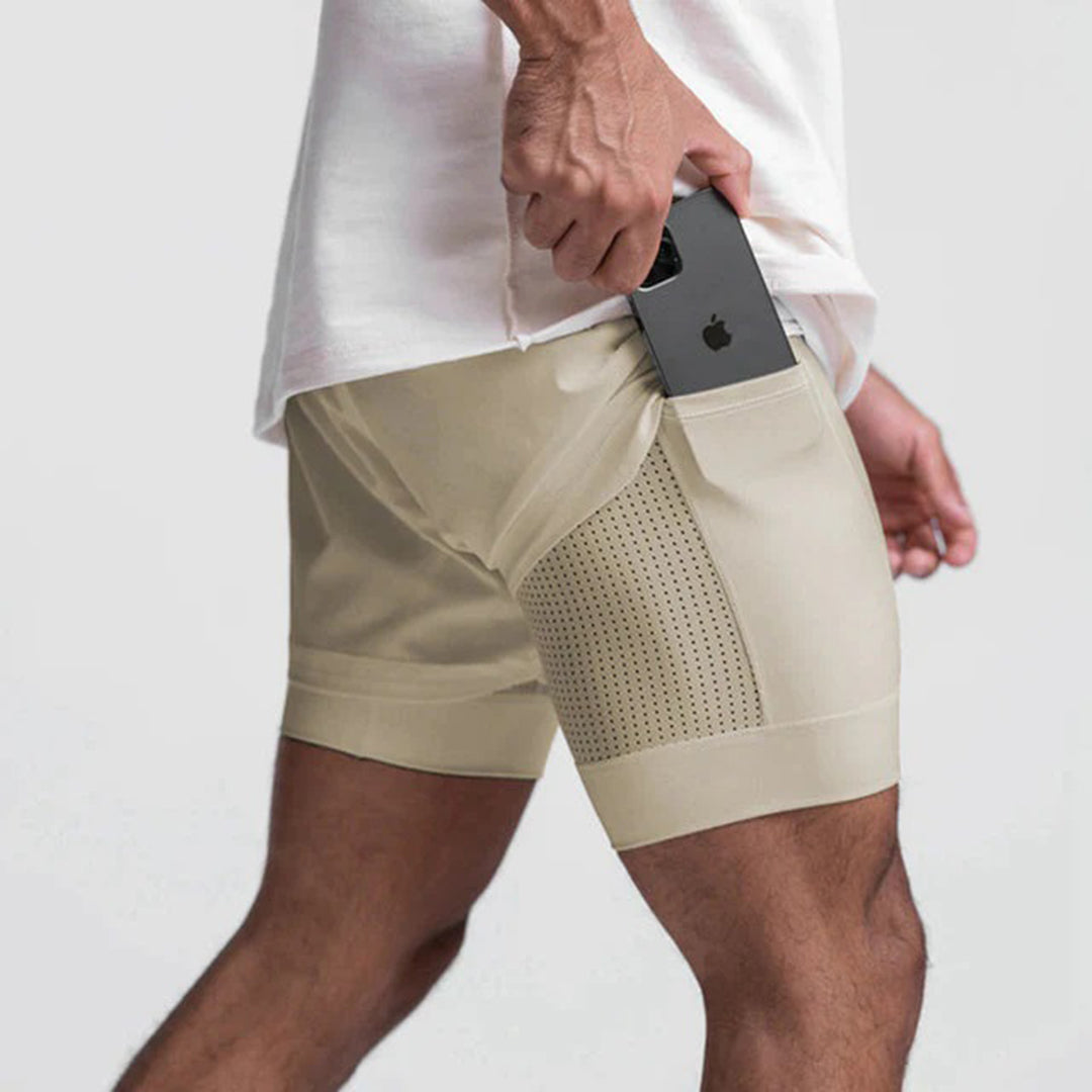 Gabin | Gemütliche Sportshorts aus feuchtigkeitsableitendem Material