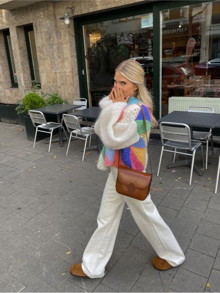 Katari - Gestrickte Strickjacke