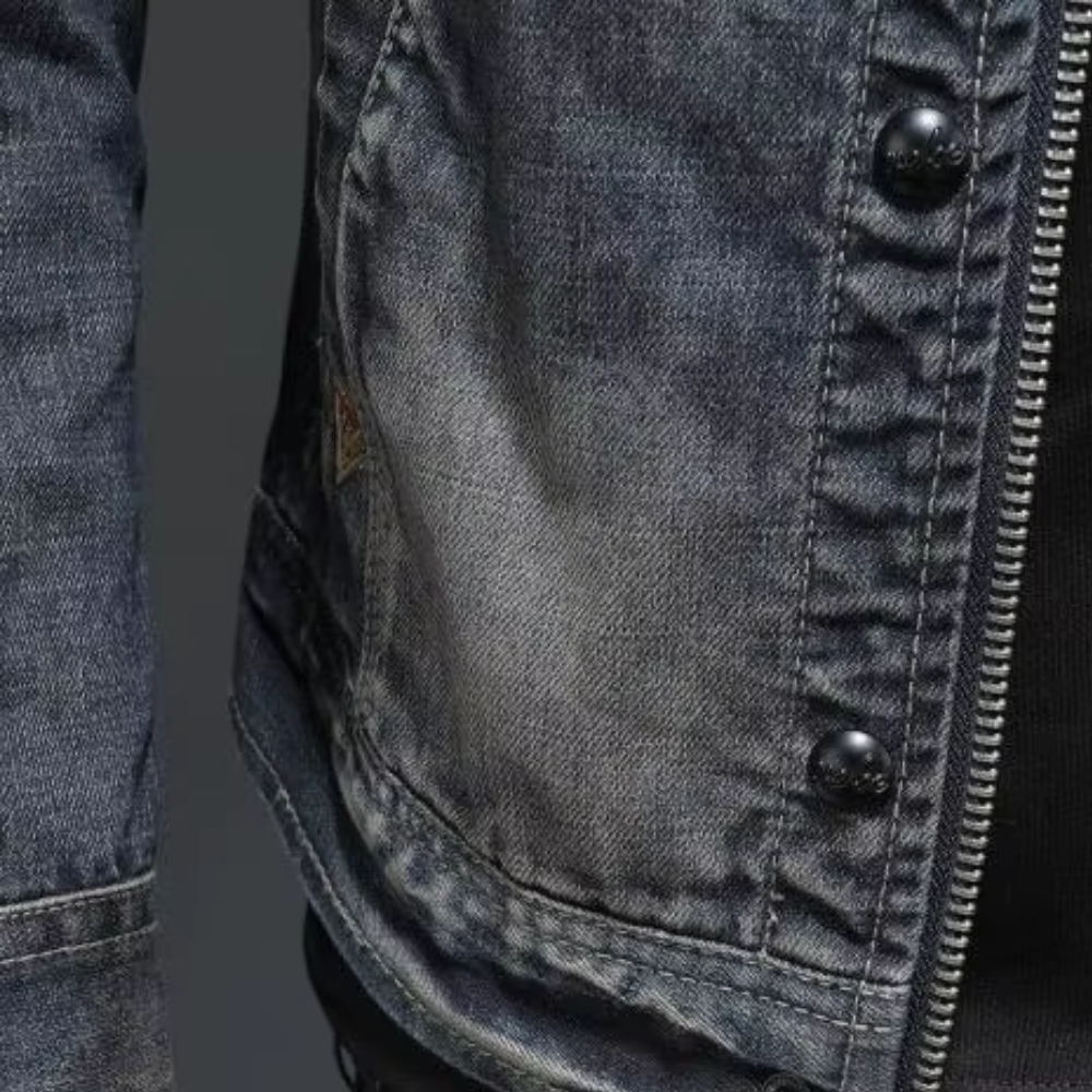 Nathan | Trendige Herren-Denimjacke mit Komfortschnitt