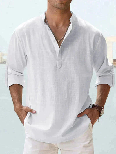 Kasandro | Men's Summer Shirt, Lightweight, Breathable, Stylish for Warm Weather