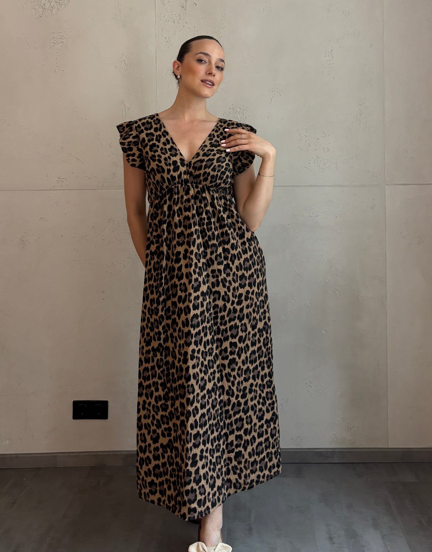 Wild Grace Maxikleid mit Rückenausschnitt