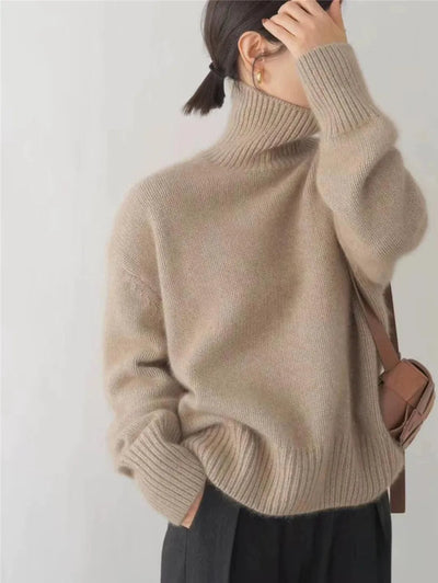 Veloura Rollkragenpullover