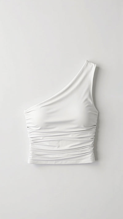Ärmelloses One-Shoulder-Top Briony