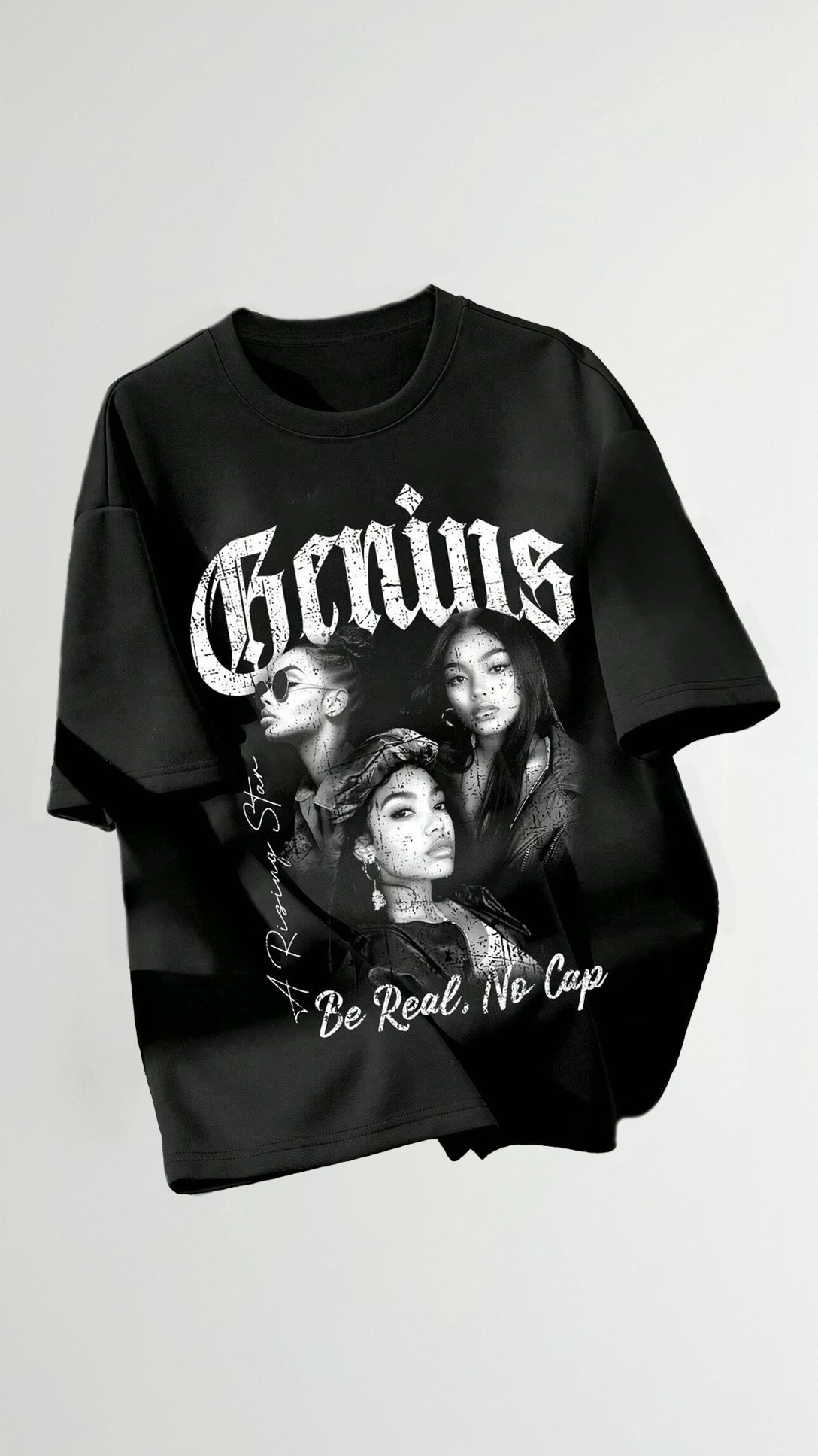 Jessamine Oversize-T-Shirt mit Grafik