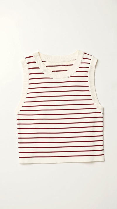 Gestreiftes Tanktop „Heloise“