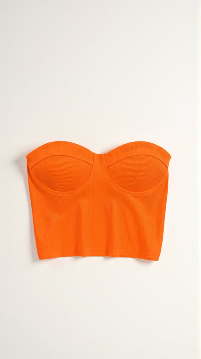 Trägerloses Tanktop „Hermine“