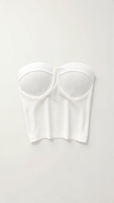 Trägerloses Tanktop „Hermine“