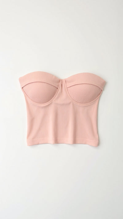 Trägerloses Tanktop „Hermine“