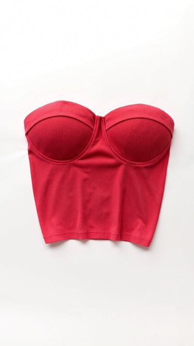 Trägerloses Tanktop „Hermine“