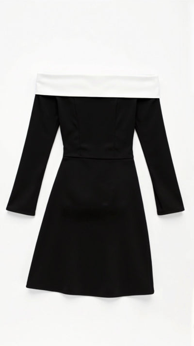 Odessa Off-Shoulder-Minikleid