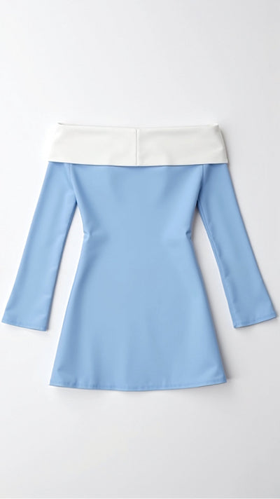 Odessa Off-Shoulder-Minikleid