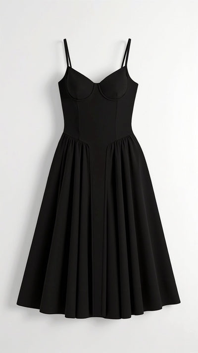 Odette Korsett-Midikleid