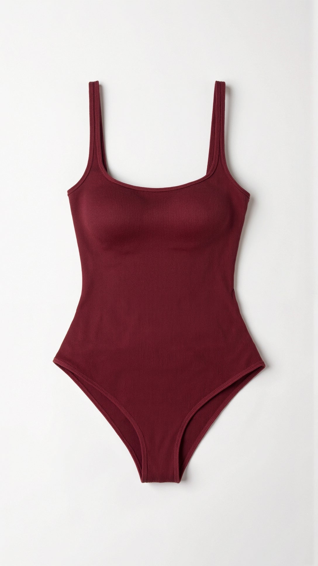 Gerippter Snatch-Bodysuit