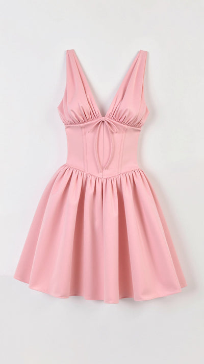 Seraphina Satin-Minikleid