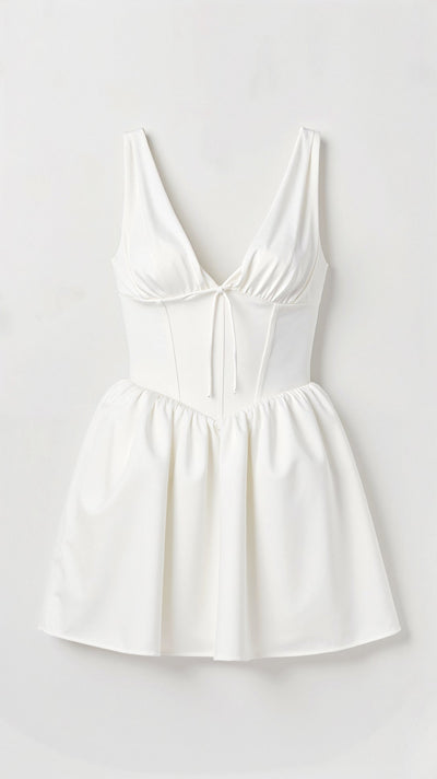 Seraphina Satin-Minikleid