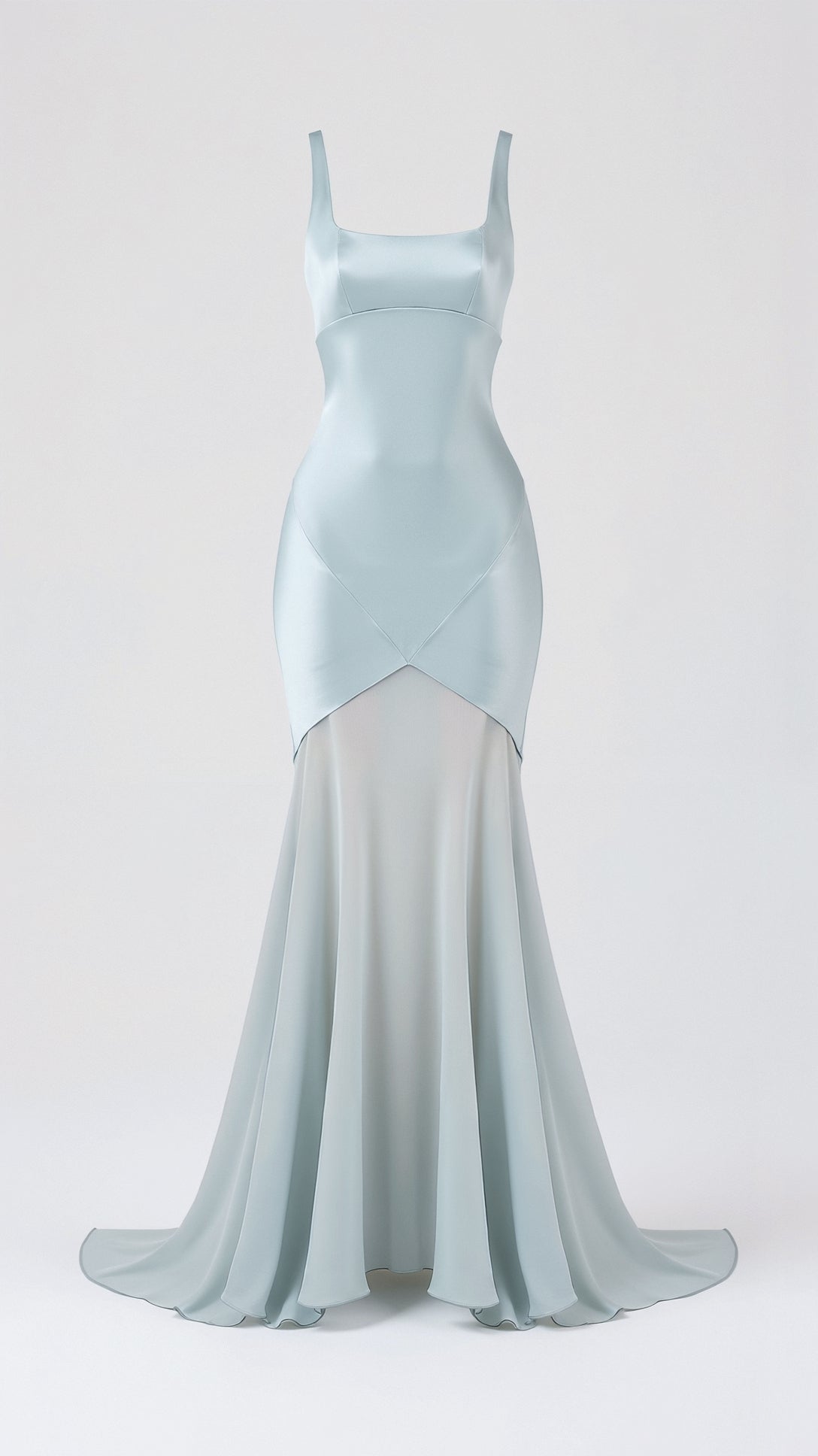 Ursula Chiffon-Maxikleid