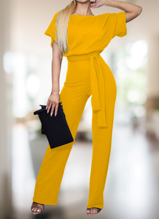 Faye - Eleganter Jumpsuit mit Ärmeln