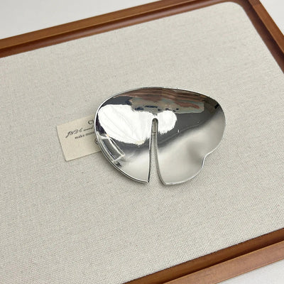 Elegante Vintage Damen Brosche Gold Silber