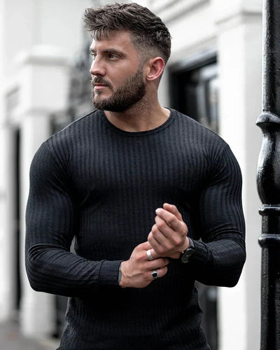 StilVibe - Eleganter Pullover für moderne Herren