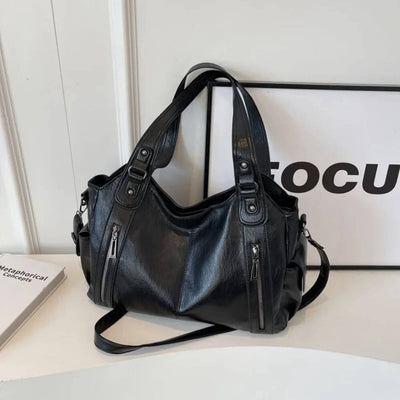Nora - Klassische Ledertasche