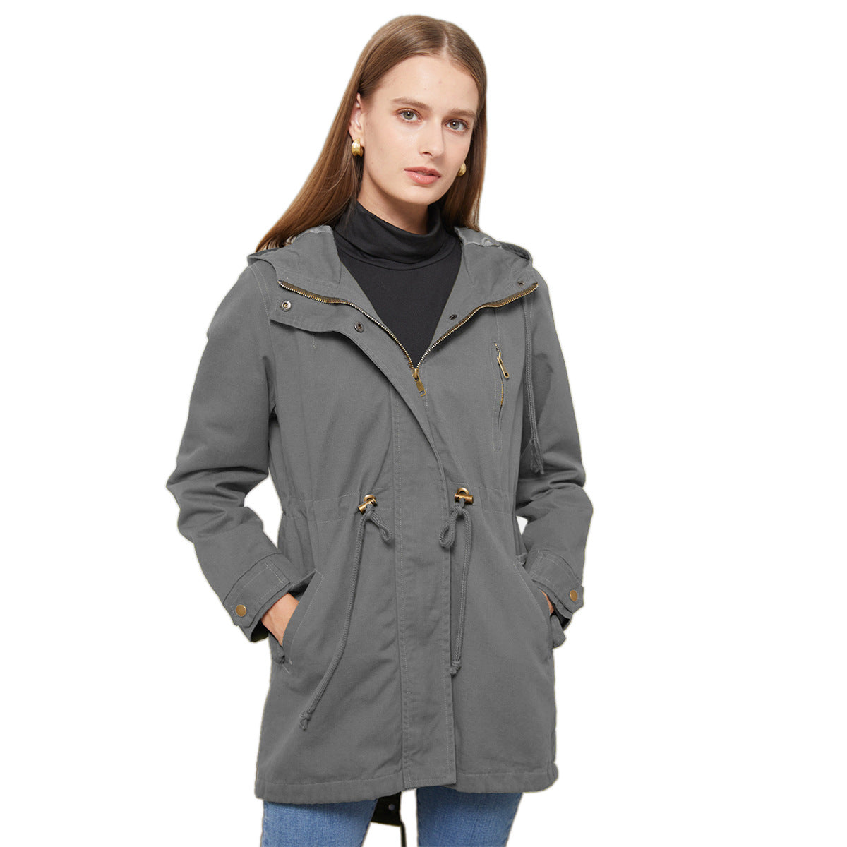 Xanna | Stylische lange Jacke für Damen