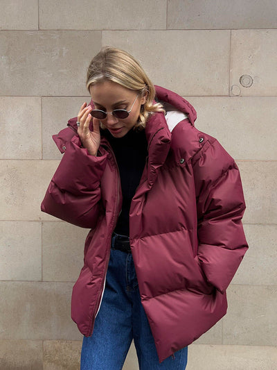 Maxime | Moderne Wärme-Design Pufferjacke – Perfekt für Kalte Tage