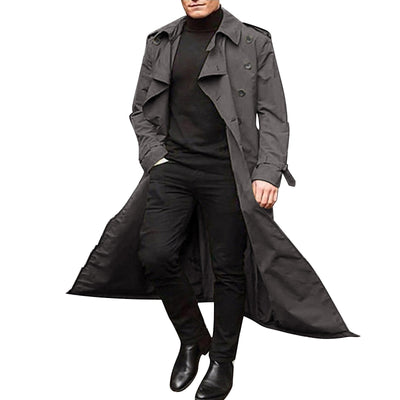 Herren eleganter Trenchcoat mit modernem Schnitt Aliams
