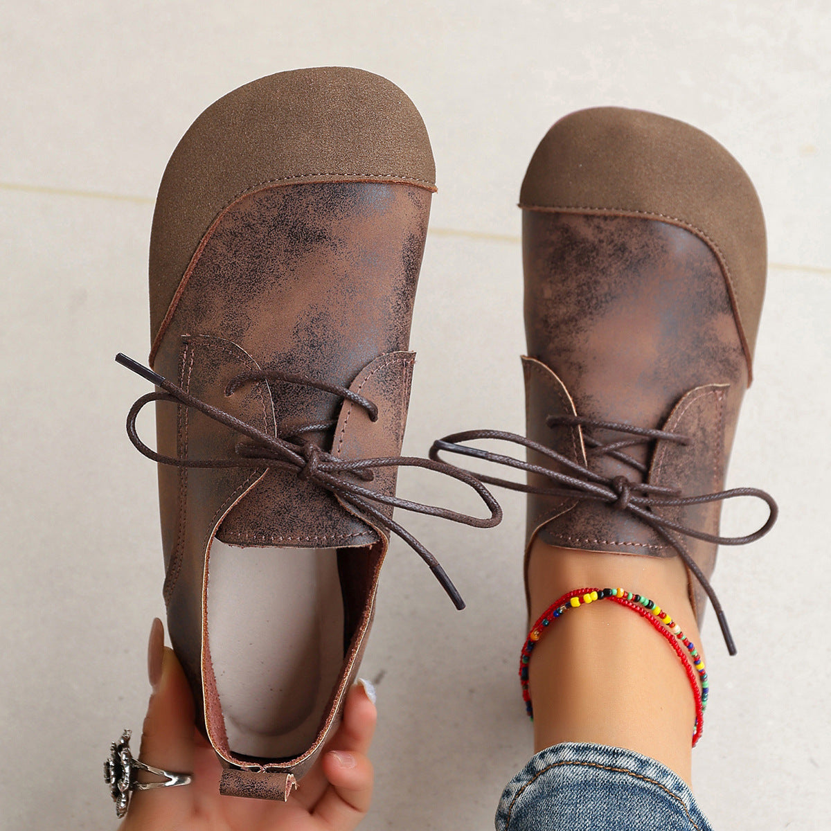 Eva™ – Vintage Lederschuhe für Damen