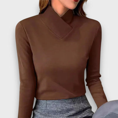 Belira – Top mit Stehkragen