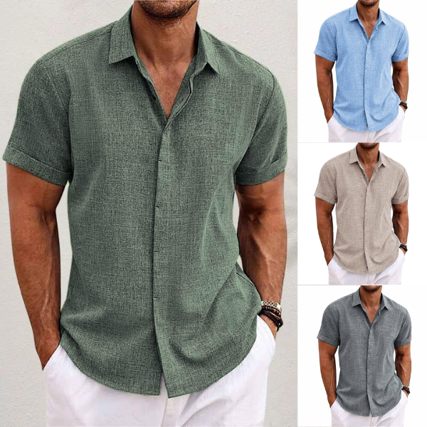 Cotro | Stylish short-sleeve shirt, breathable, lightweight, versatile.