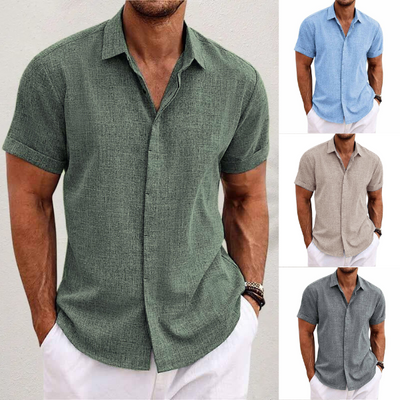 Cotro | Stylish short-sleeve shirt, breathable, lightweight, versatile.