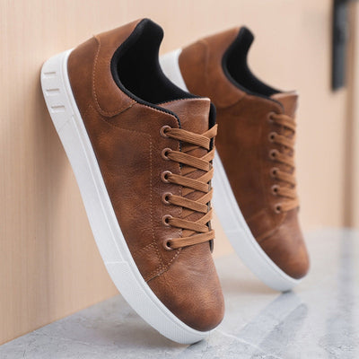 Evan | Stylische Herren Leder Sneakers für Komfort und Langlebigkeit