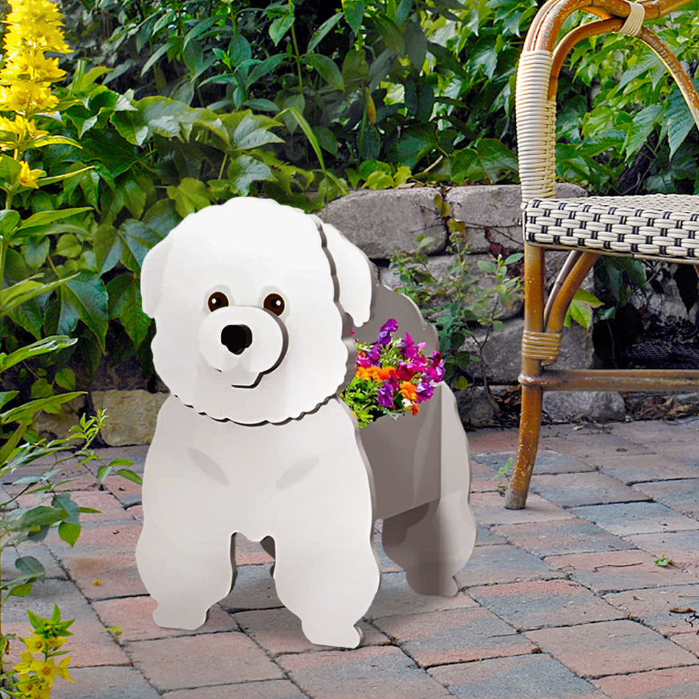 Bichon Flower Pot