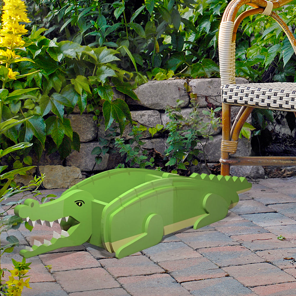 Crocodile Flower Pot