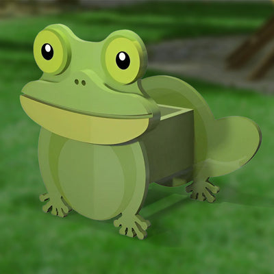 Frosch Pflanzentopf
