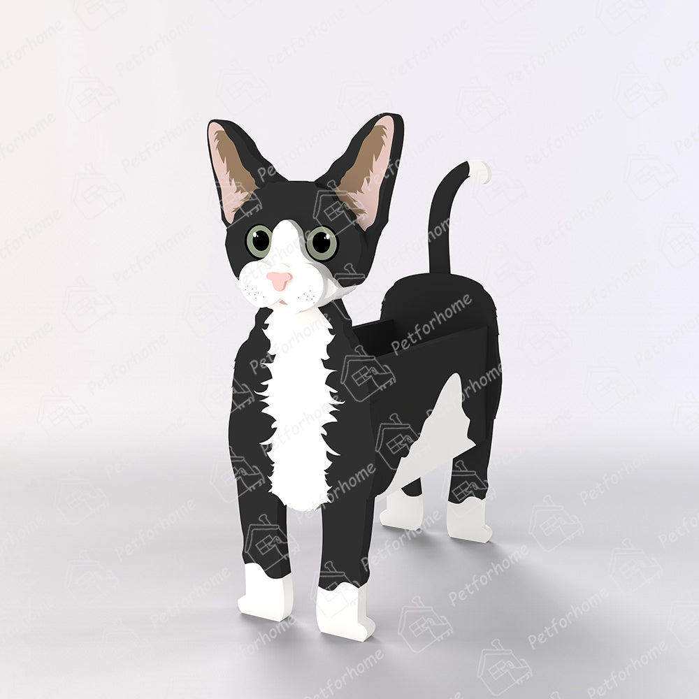 Deutsche Katzen-Blumentopf