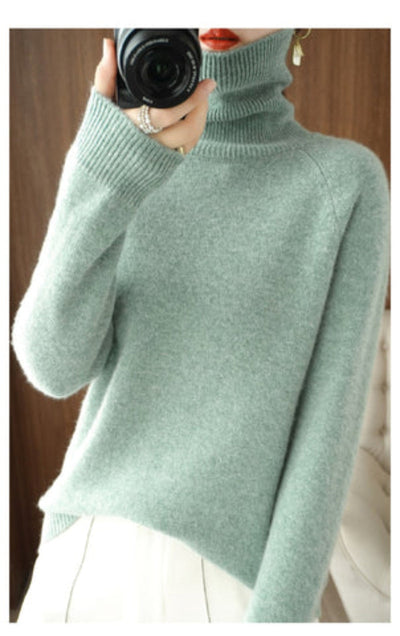 Prisca | Eleganter Rollkragenpullover