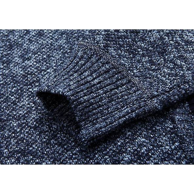 Tom Polo | Gemütlicher gestrickter Reißverschluss-Pullover für stilvollen Komfort