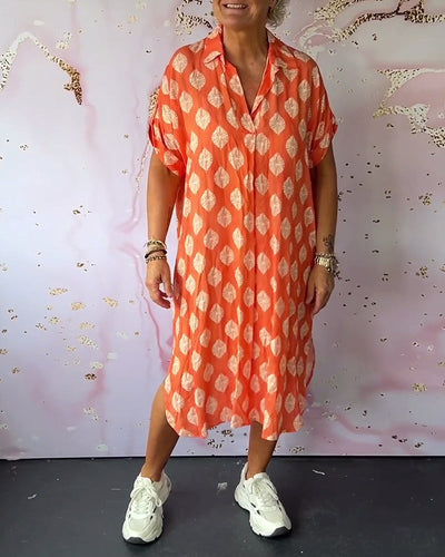 Elegantes Damen Wickelkleid mit V-Ausschnitt