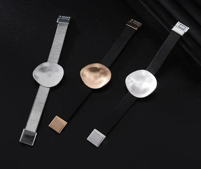 Elegantes Damen Armreif Set Magnetverschluss Retro