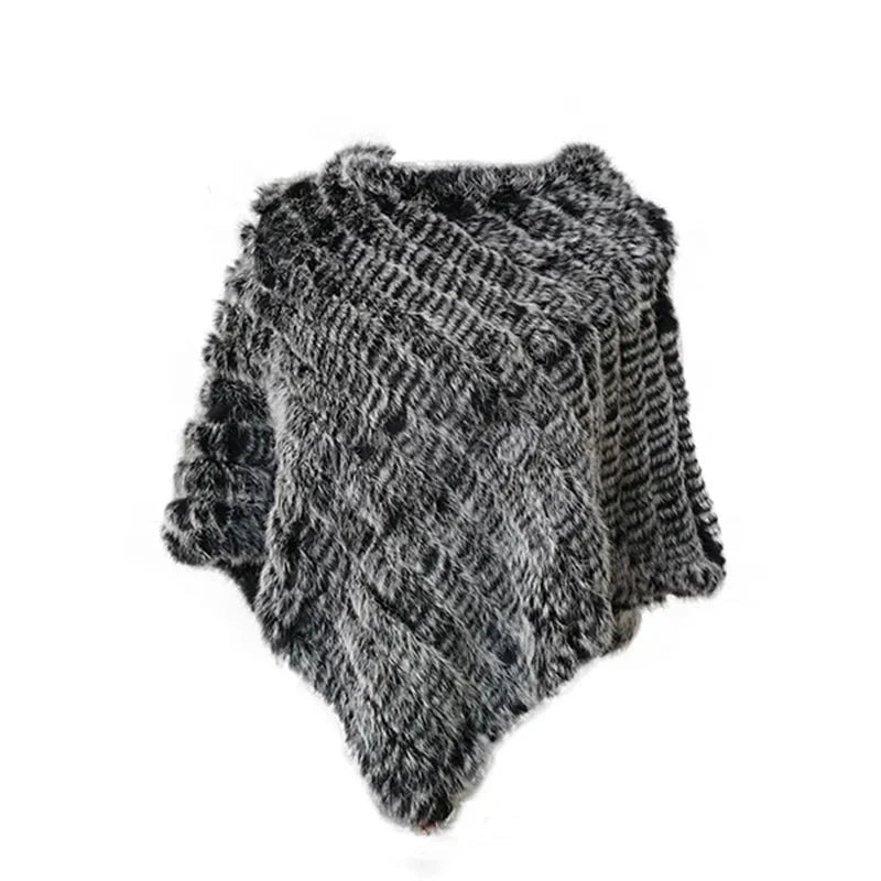 Carla | Luxuriöser, weicher Poncho für Damen