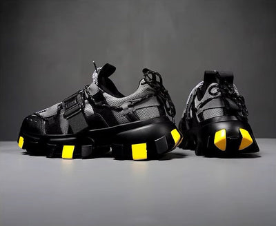 Kaspisches Meer | Bequeme Leder-Sneaker für ganztägige Unterstützung