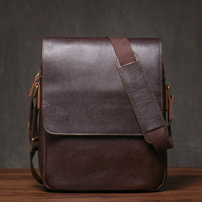 Wyatt | Stylische Leder Umhängetasche für den täglichen Gebrauch