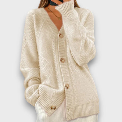 Erelia – Strickcardigan mit Knopfleiste