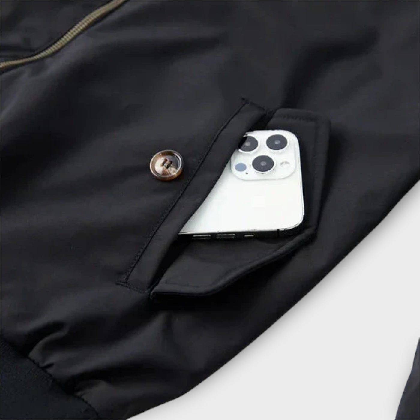 Ashton | Stylische Herren Zip Bomberjacke für vielseitigen Komfort