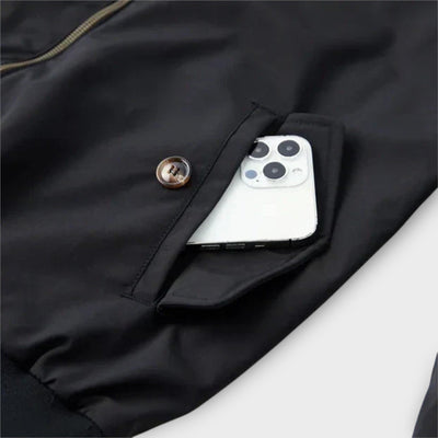 Ashton | Stylische Herren Zip Bomberjacke für vielseitigen Komfort